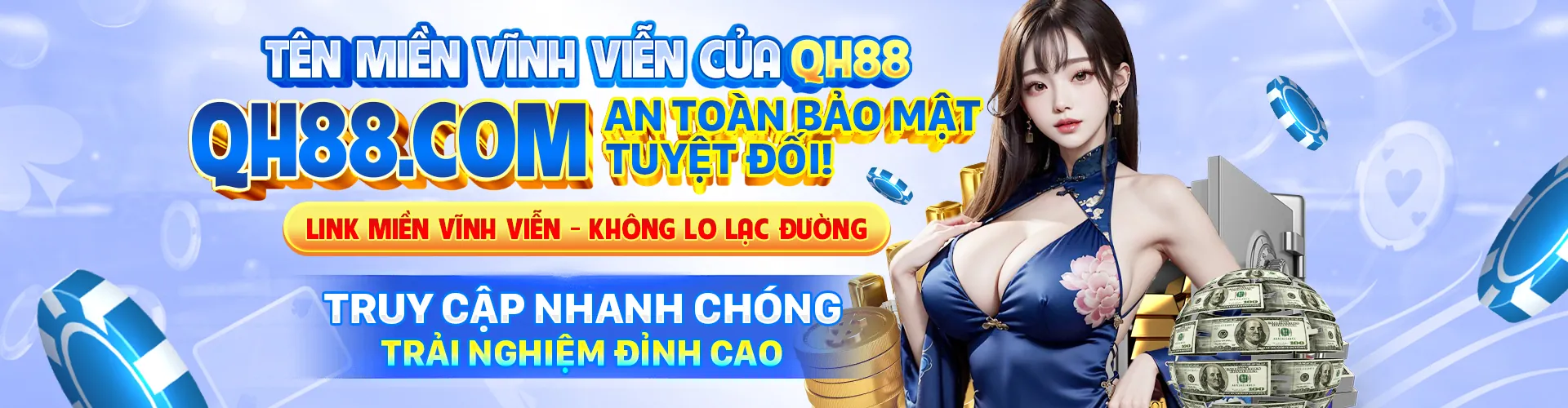 Bàn Baccarat trực tuyến sang trọng tại 86bet casino